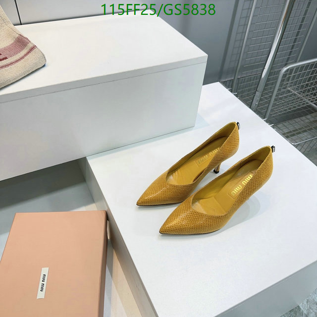 Miu Miu-Women Shoes Code: GS5838 $: 115USD