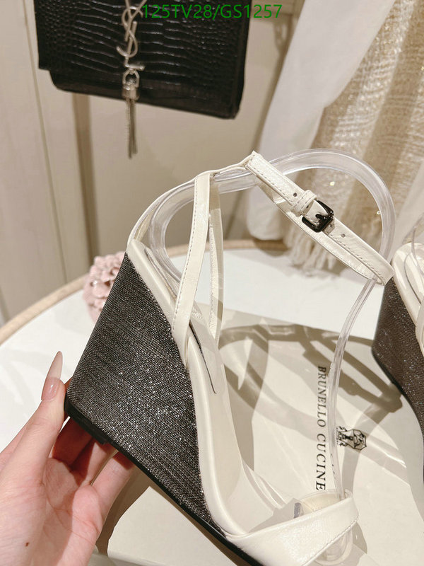 Brunello Cucinelli-Women Shoes Code: GS1257 $: 125USD