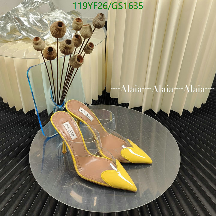 ALAIA-Women Shoes Code: GS1635 $: 119USD