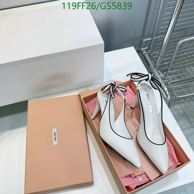 Miu Miu-Women Shoes Code: GS5839 $: 119USD