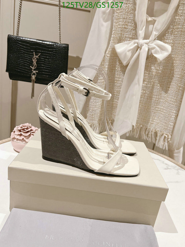 Brunello Cucinelli-Women Shoes Code: GS1257 $: 125USD