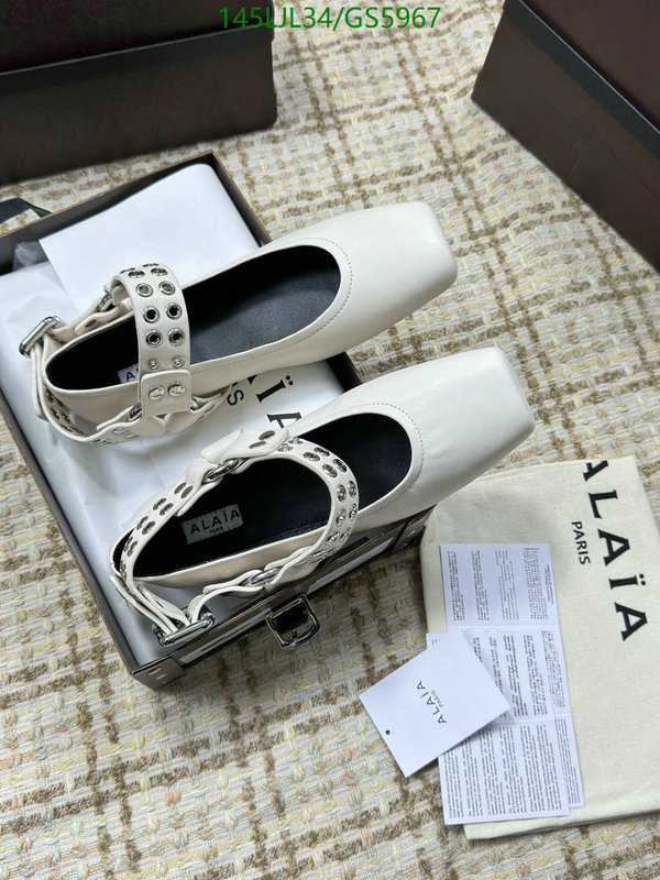 ALAIA-Women Shoes Code: GS5967 $: 145USD