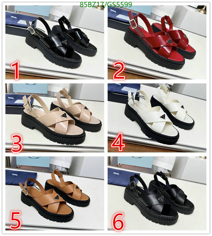 Prada-Women Shoes Code: GS5599 $: 85USD