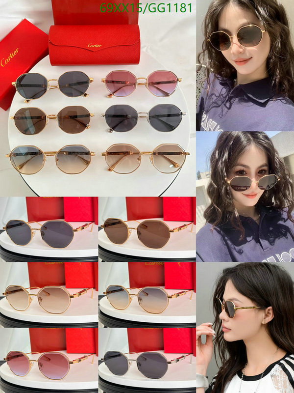 Cartier-Glasses Code: GG1181 $: 69USD