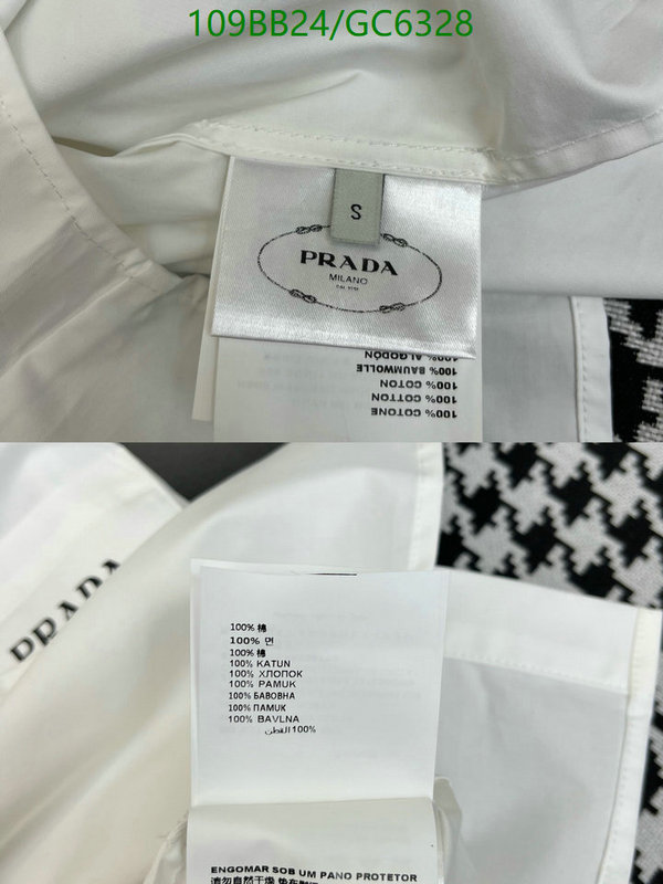 Prada-Clothing Code: GC6328 $: 109USD