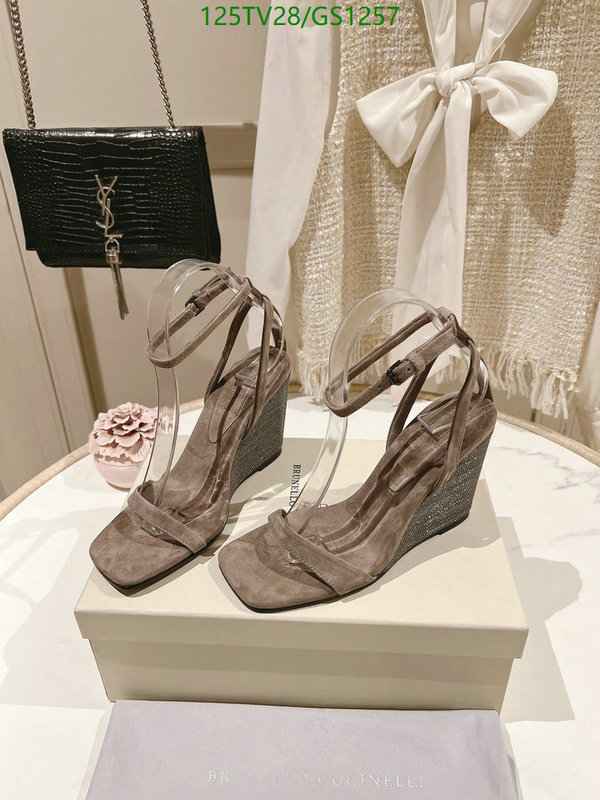 Brunello Cucinelli-Women Shoes Code: GS1257 $: 125USD