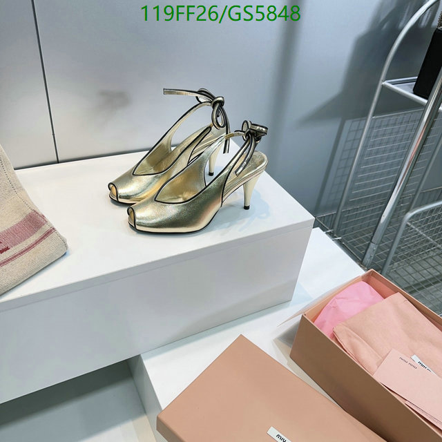 Miu Miu-Women Shoes Code: GS5848 $: 119USD
