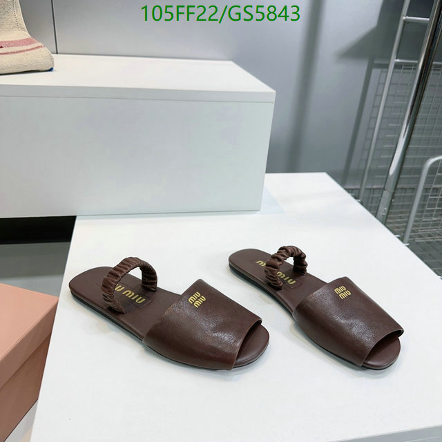 Miu Miu-Women Shoes Code: GS5843 $: 105USD