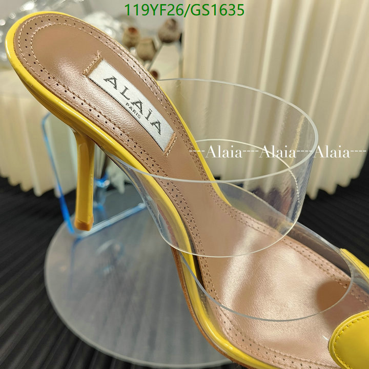 ALAIA-Women Shoes Code: GS1635 $: 119USD