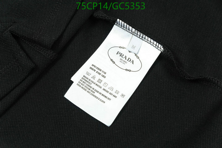 Prada-Clothing Code: GC5353 $: 75USD