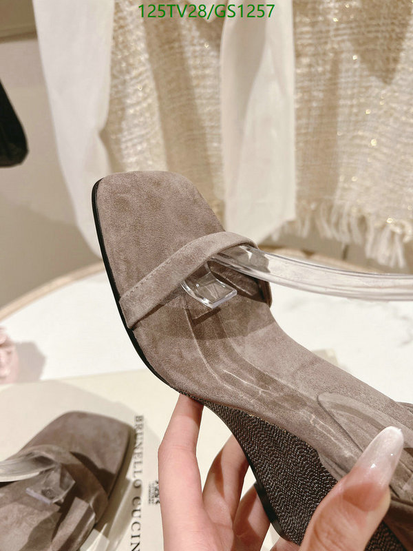 Brunello Cucinelli-Women Shoes Code: GS1257 $: 125USD