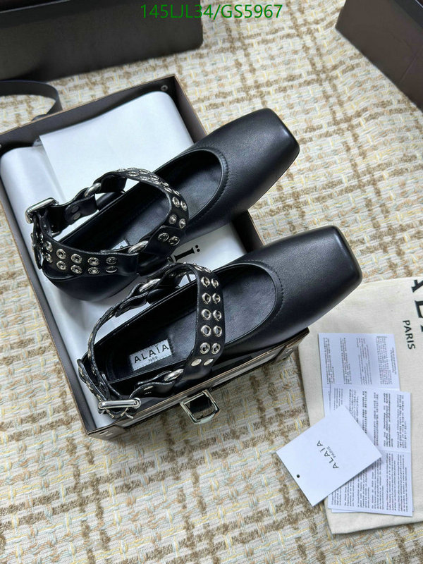 ALAIA-Women Shoes Code: GS5967 $: 145USD