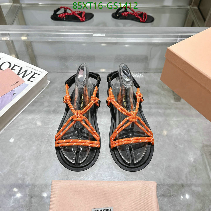 Miu Miu-Women Shoes Code: GS1412 $: 85USD