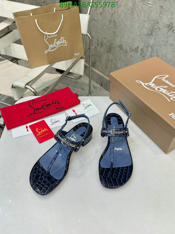 Christian Louboutin-Women Shoes Code: GS5978 $: 89USD
