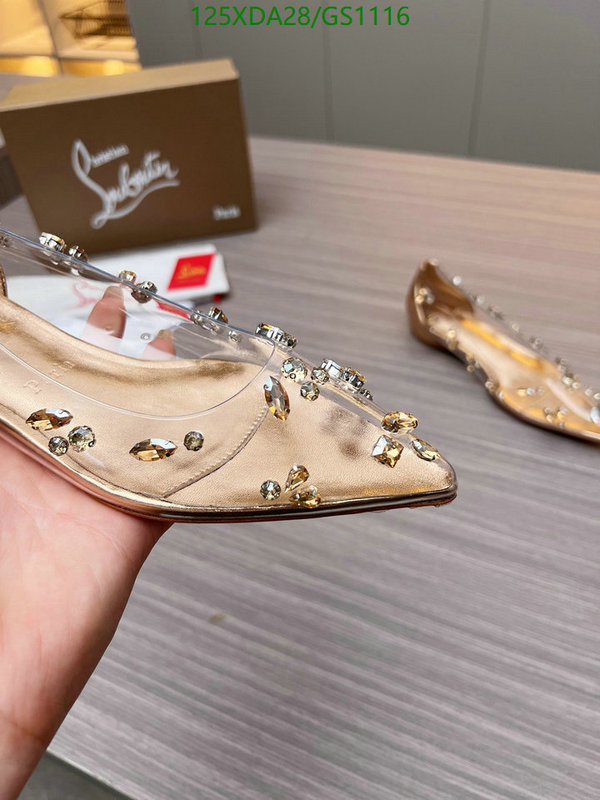 Christian Louboutin-Women Shoes Code: GS1116 $: 125USD