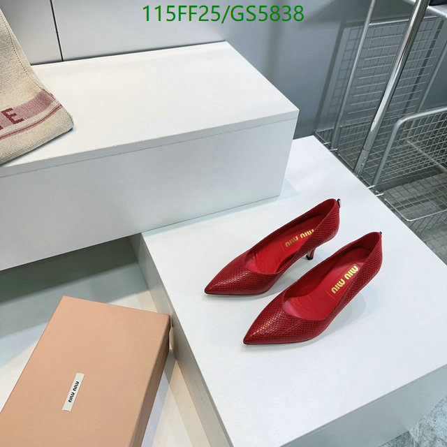 Miu Miu-Women Shoes Code: GS5838 $: 115USD