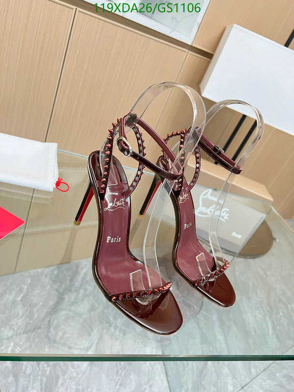 Christian Louboutin-Women Shoes Code: GS1106 $: 119USD