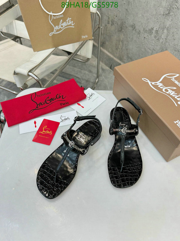 Christian Louboutin-Women Shoes Code: GS5978 $: 89USD