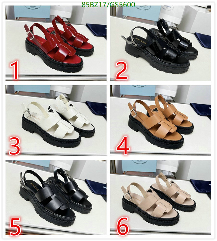 Prada-Women Shoes Code: GS5600 $: 85USD