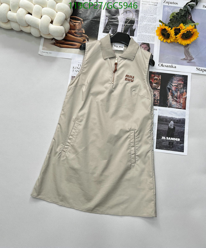 MIUMIU-Clothing Code: GC5946 $: 119USD
