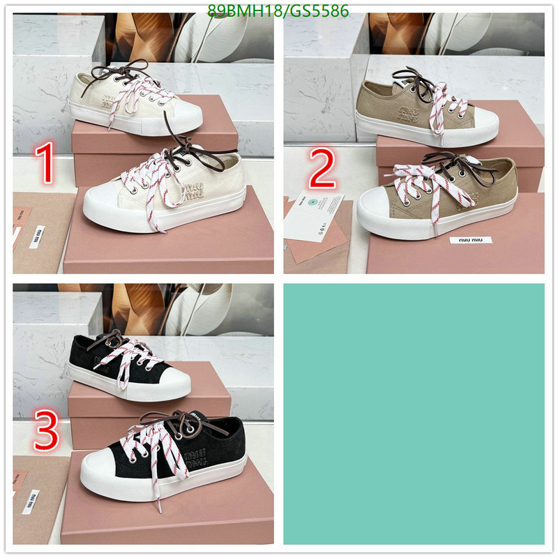 Miu Miu-Women Shoes Code: GS5586 $: 89USD