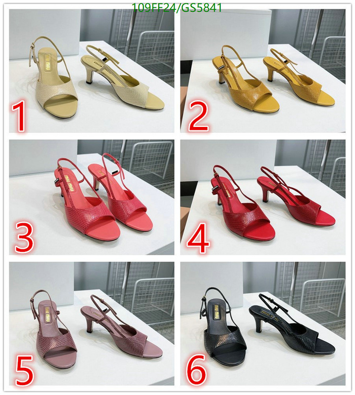 Miu Miu-Women Shoes Code: GS5841 $: 109USD