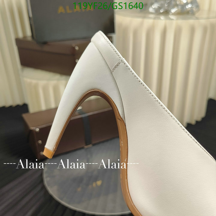 ALAIA-Women Shoes Code: GS1640 $: 119USD