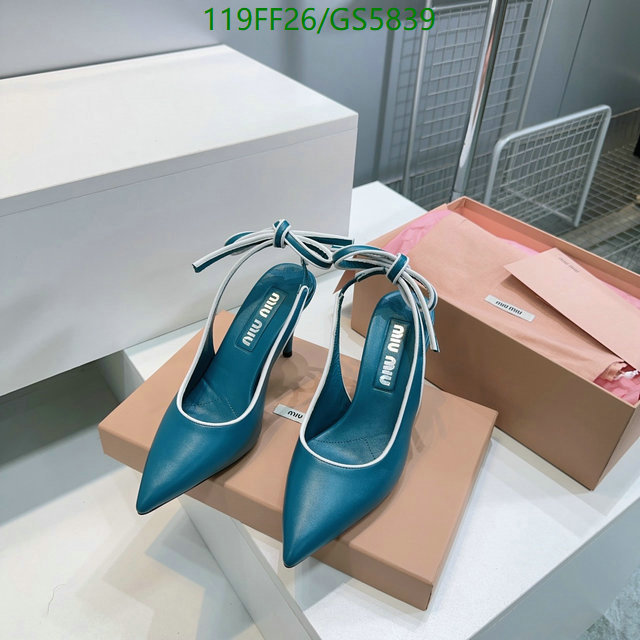 Miu Miu-Women Shoes Code: GS5839 $: 119USD