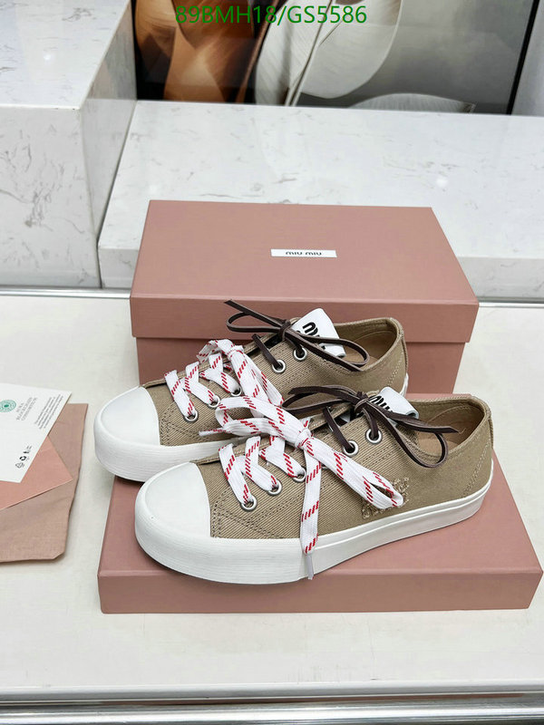 Miu Miu-Women Shoes Code: GS5586 $: 89USD