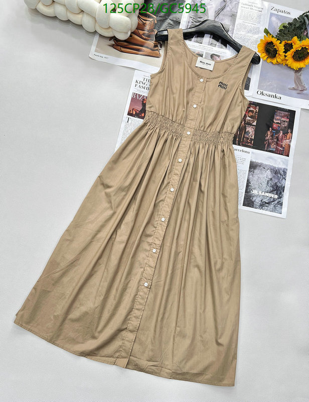 MIUMIU-Clothing Code: GC5945 $: 125USD