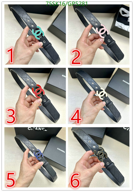 Chanel-Belts Code: GP5281 $: 75USD