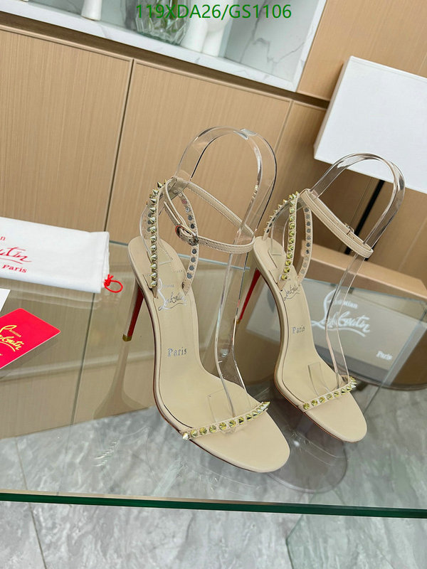 Christian Louboutin-Women Shoes Code: GS1106 $: 119USD