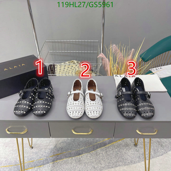 ALAIA-Women Shoes Code: GS5961 $: 119USD