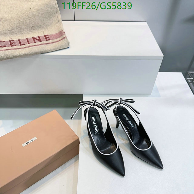 Miu Miu-Women Shoes Code: GS5839 $: 119USD