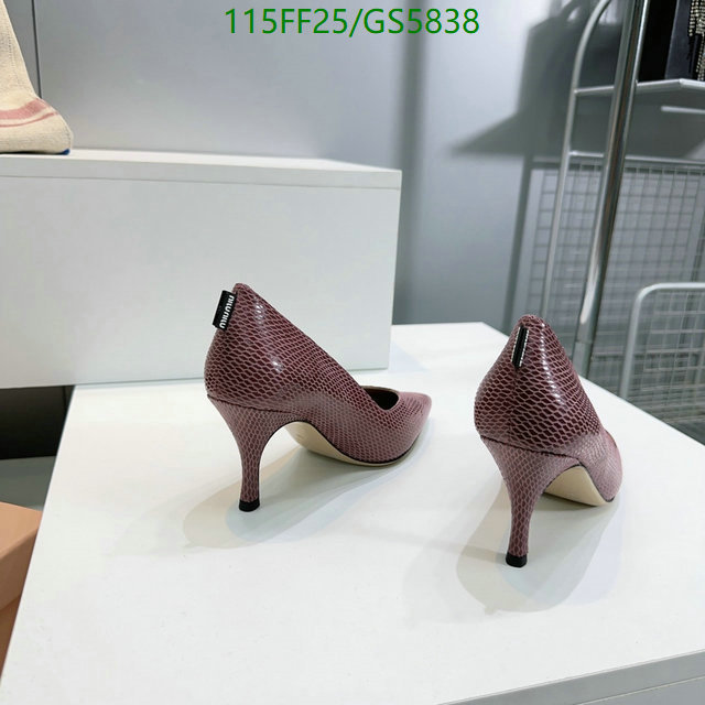 Miu Miu-Women Shoes Code: GS5838 $: 115USD