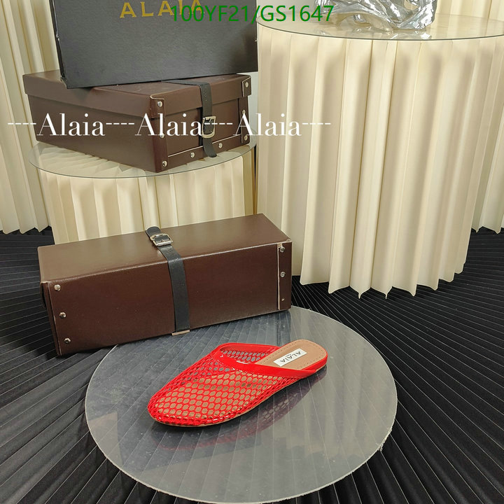 ALAIA-Women Shoes Code: GS1647 $: 100USD