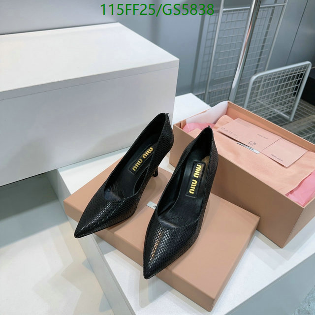 Miu Miu-Women Shoes Code: GS5838 $: 115USD