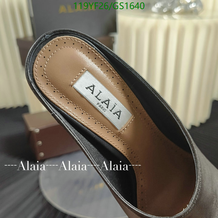 ALAIA-Women Shoes Code: GS1640 $: 119USD