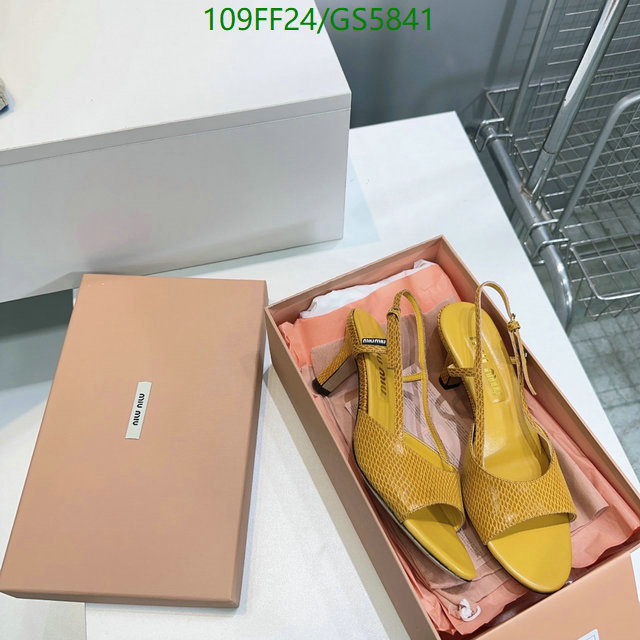 Miu Miu-Women Shoes Code: GS5841 $: 109USD