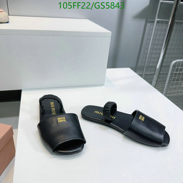 Miu Miu-Women Shoes Code: GS5843 $: 105USD