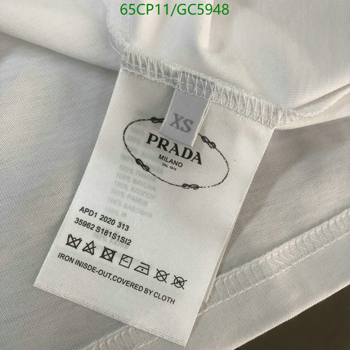 Prada-Clothing Code: GC5948 $: 65USD