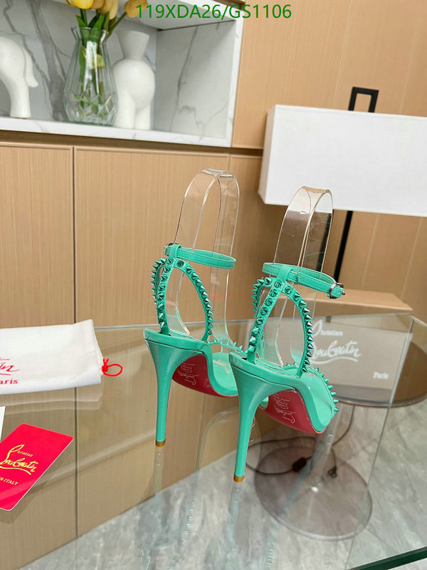 Christian Louboutin-Women Shoes Code: GS1106 $: 119USD