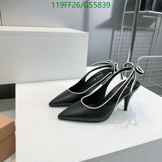 Miu Miu-Women Shoes Code: GS5839 $: 119USD