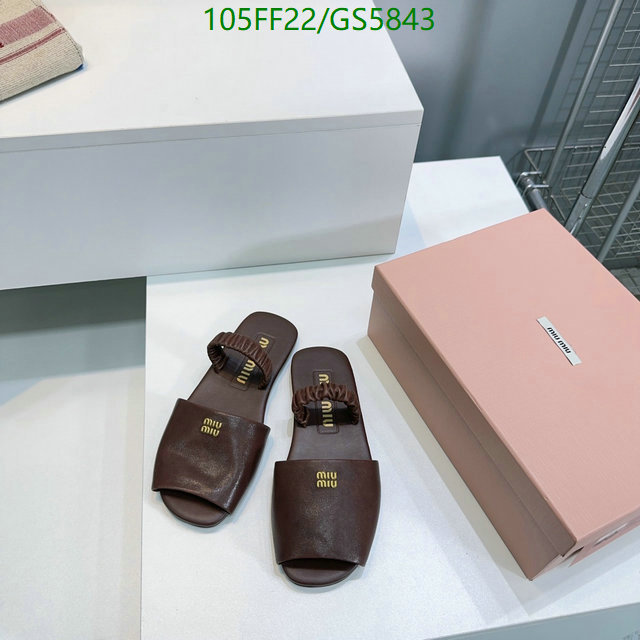 Miu Miu-Women Shoes Code: GS5843 $: 105USD
