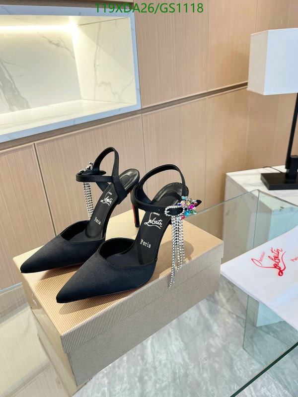 Christian Louboutin-Women Shoes Code: GS1118 $: 119USD