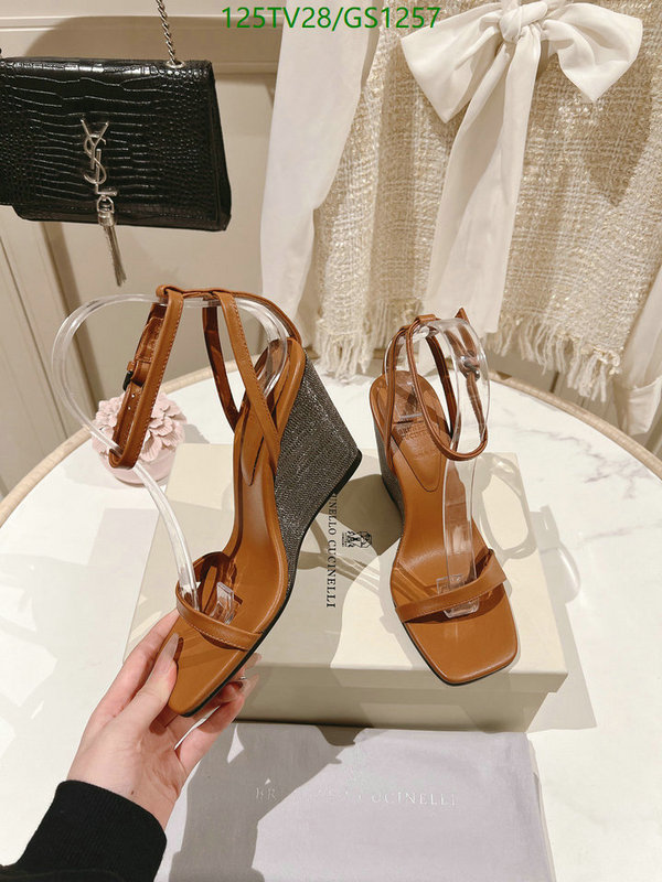 Brunello Cucinelli-Women Shoes Code: GS1257 $: 125USD