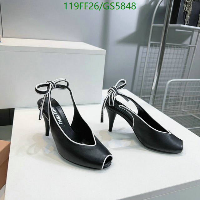 Miu Miu-Women Shoes Code: GS5848 $: 119USD