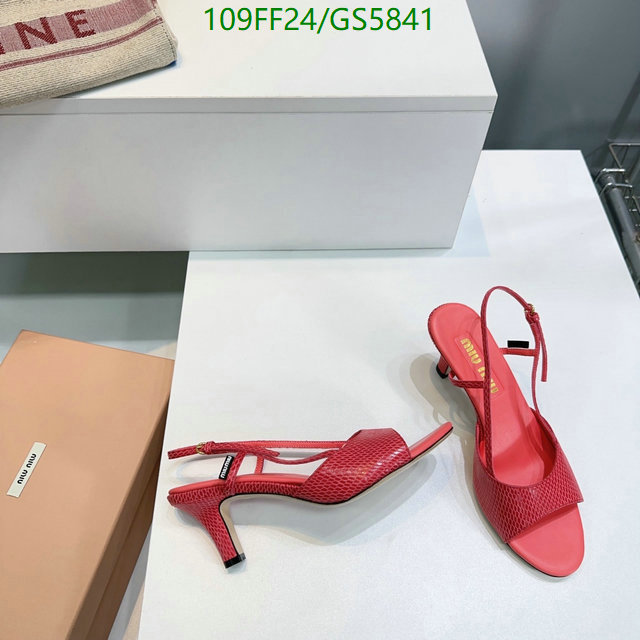 Miu Miu-Women Shoes Code: GS5841 $: 109USD