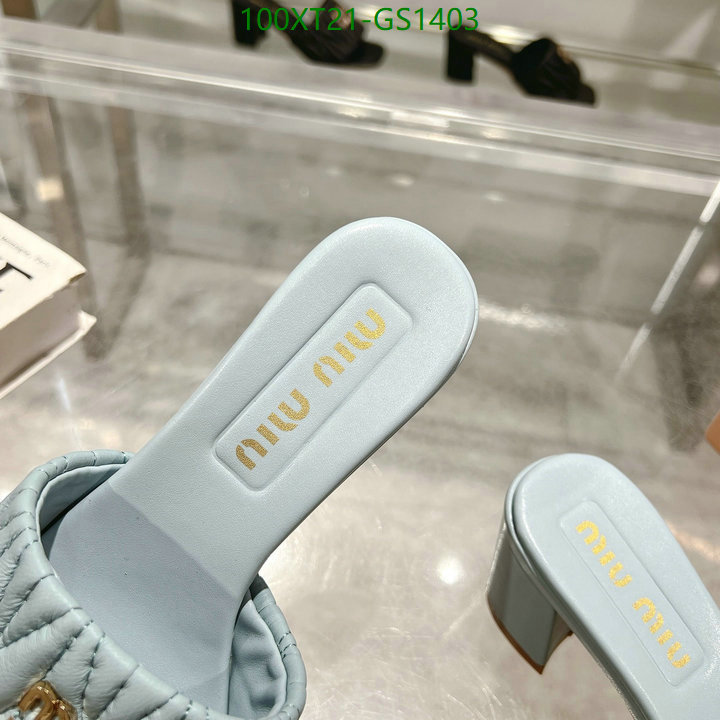 Miu Miu-Women Shoes Code: GS1403 $: 100USD