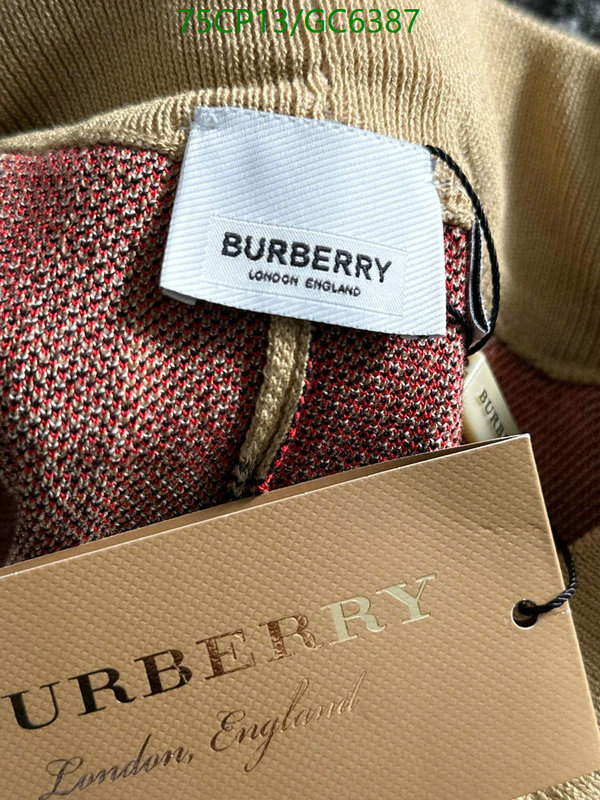 Burberry-Clothing Code: GC6387 $: 75USD